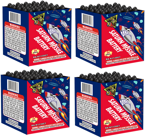 25 Shot Saturn Missile 4 pk