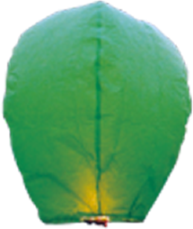 Sky Lanterns Green