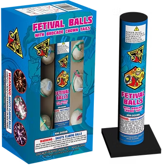 Festival Balls With Brocade Crown Tails