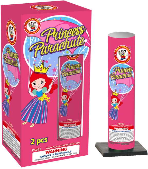 Princess Parachute P5089 Box of 2