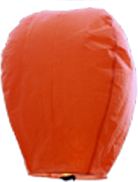 Sky Lanterns Orange